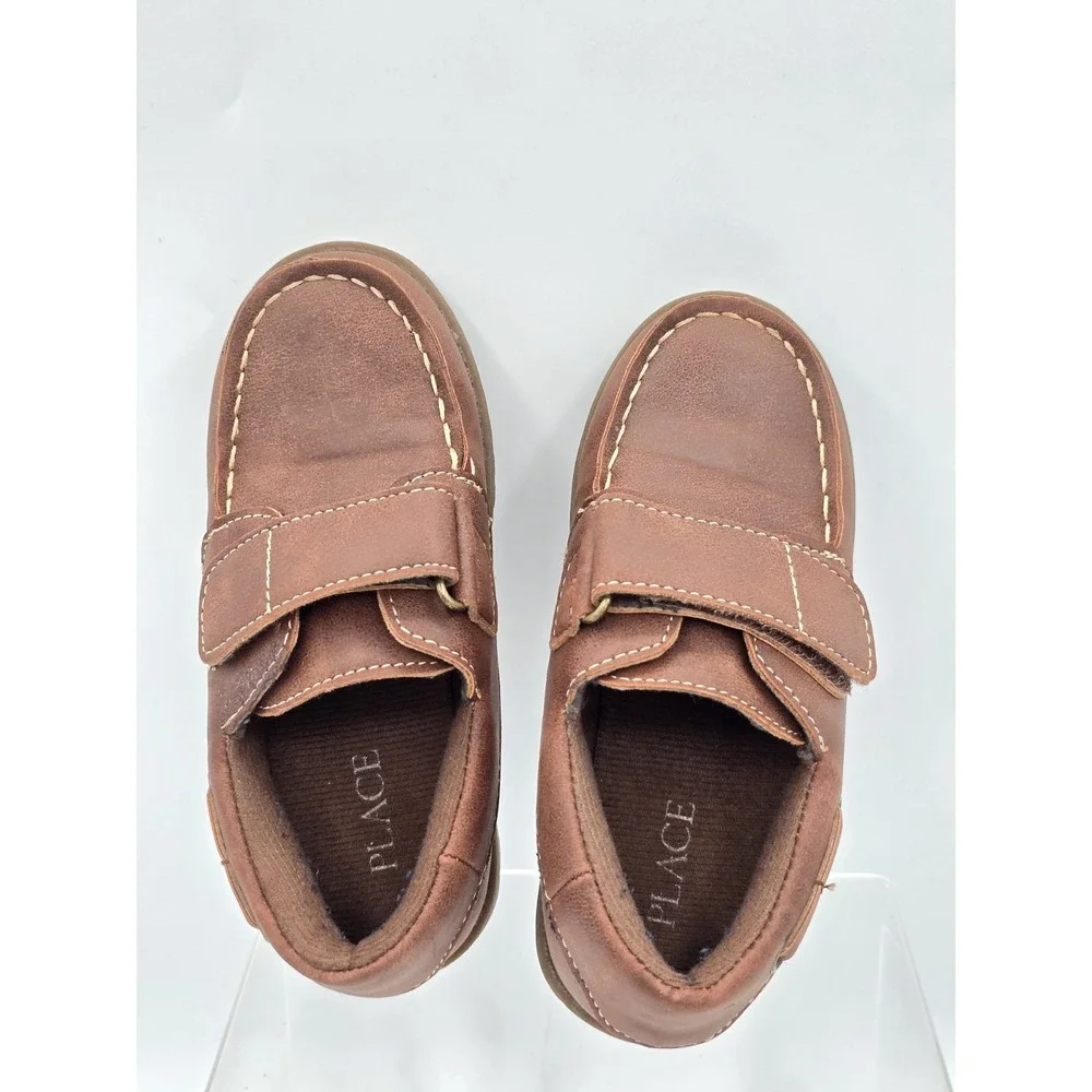 Boys Children's Place  Size 10‎ Loafer Shoe Boat Shoes Hook & Loop